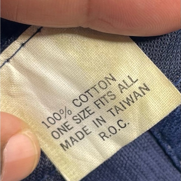 Joe Camel vintage navy blue corduroy embroidered adult adjustable Snap back cap - Picture 8 of 8